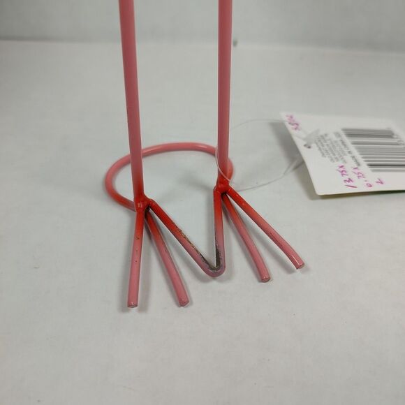 Trueliving Outdoors Standing Metal Flamingo Garden Decor Sculpture Yard Art - Picture 14 of 16